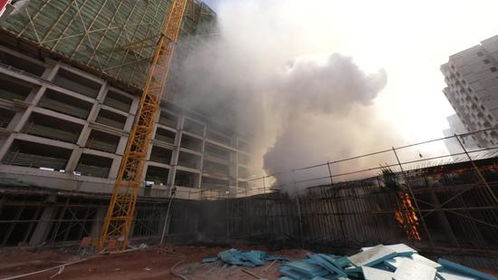 鄂爾多斯市某在建工程突發火災 消防快速響應成功處置